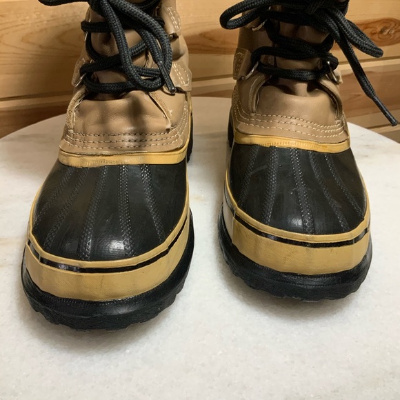 Sorel Caribou Snow Boots Size 8 women 6 men EUC - Picture 8 of 14